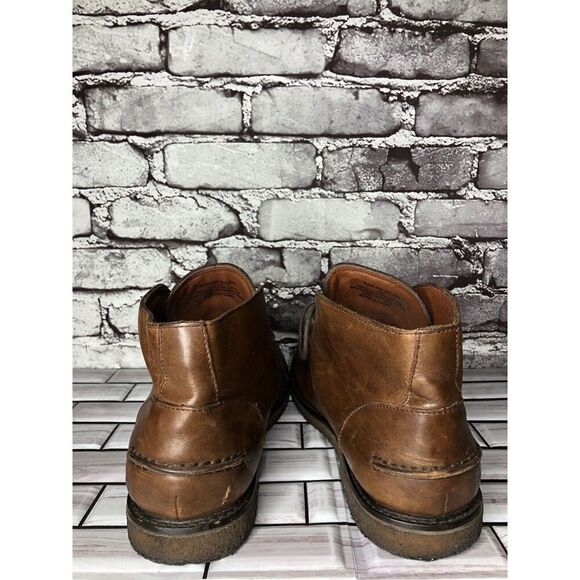 Polo Ralph Lauren Marlow Brown Leather Chukka Lace Up Boots Men’s Sz 10D US/44EU - Picture 5 of 16